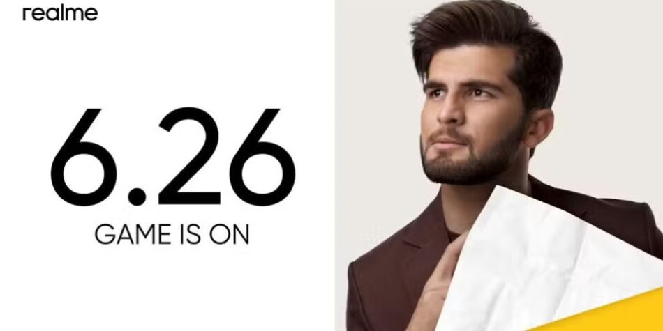 Realme Unveils Shaheen Afridi as Brand Ambassador