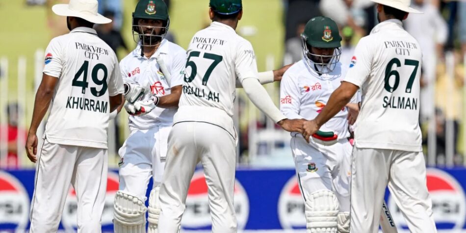 Pakistan's ICC WTC final hopes dented by shock defeat to Bangladesh