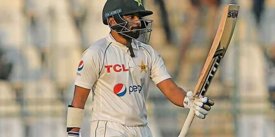 Saud Shakeel Becomes Joint Fastest Batter To Reach 1000 Test Runs