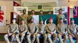 Pakistan Army wins gold at Cambrian Patrol 2024