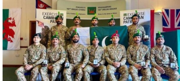 Pakistan Army wins gold at Cambrian Patrol 2024