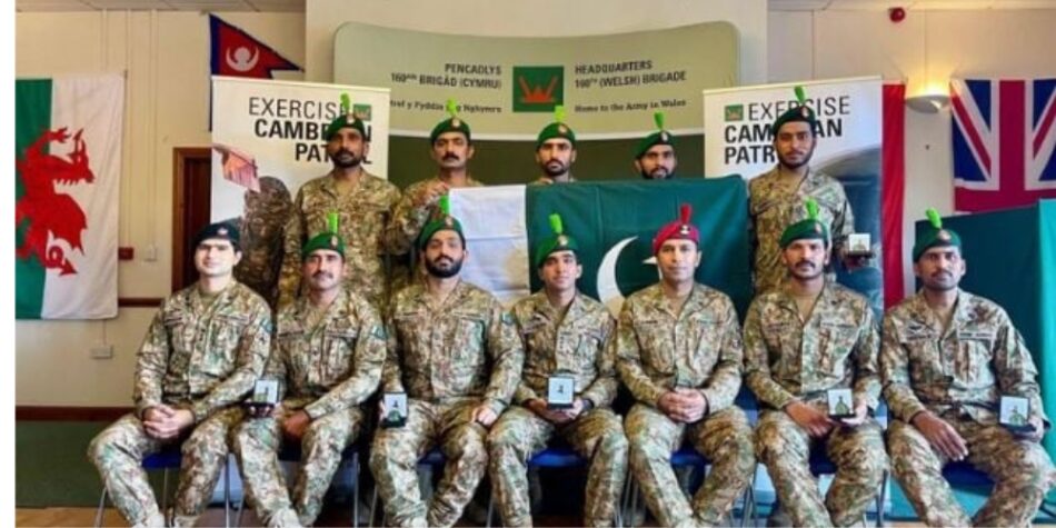 Pakistan Army wins gold at Cambrian Patrol 2024