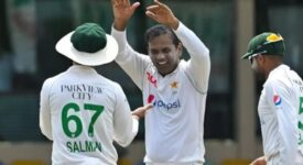 Noman Ali climbs to top five in ICC Test rankings