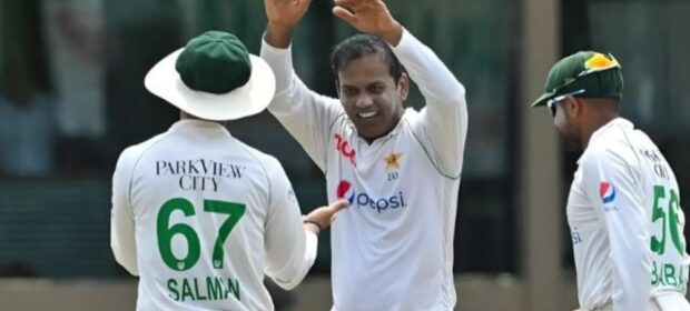 Noman Ali climbs to top five in ICC Test rankings