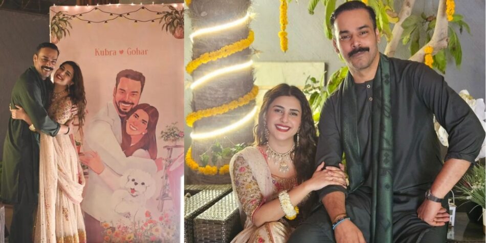 Friends and Family Come Together to Celebrate Kubra Khan & Gohar Rasheed's First Dholki Event