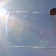 World’s First Invisible Solar Panel