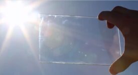 World’s First Invisible Solar Panel